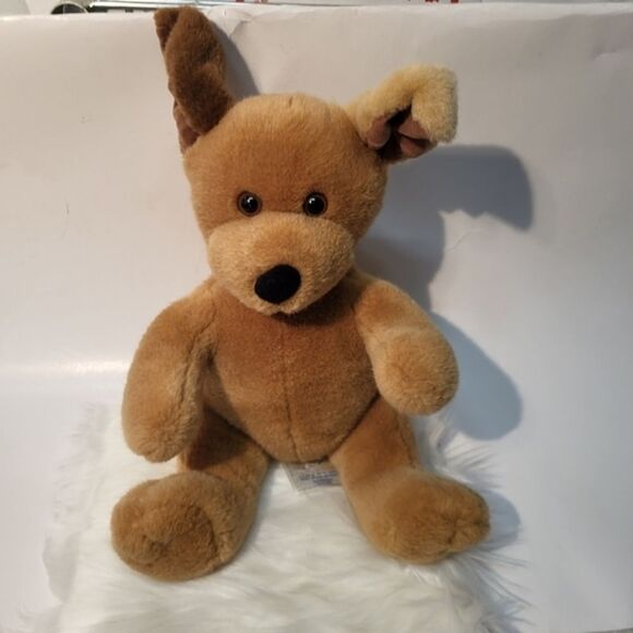 Build A Bear Retired Brown Sugar Tan Puppy Dog Plush Stuffed Animal - Picture 5 of 6
